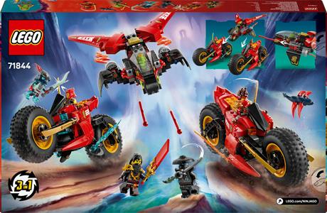 Конструктор LEGO NINJAGO Бойова машина ніндзя 561 деталь (71844) - фото 10