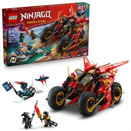 Конструктор LEGO NINJAGO Бойова машина ніндзя 561 деталь (71844) - фото 0