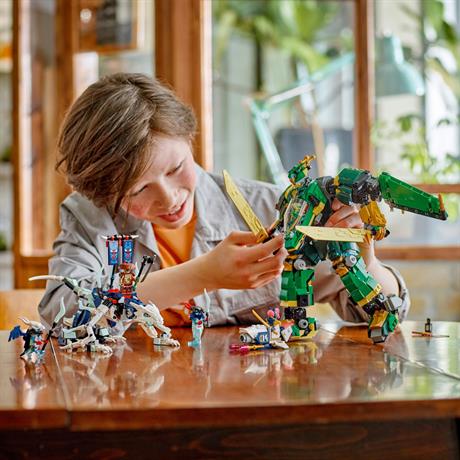 Конструктор LEGO NINJAGO Реактивний робот Ллойда 1112 деталей (71845) - фото 4