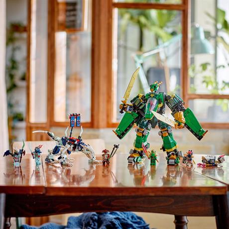 Конструктор LEGO NINJAGO Реактивний робот Ллойда 1112 деталей (71845) - фото 6