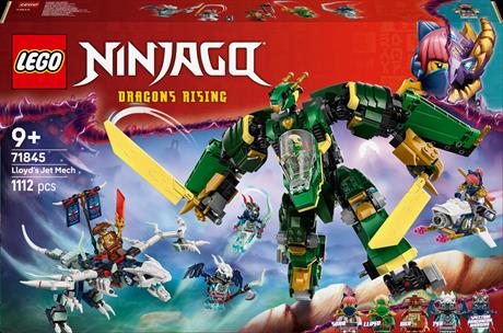 Конструктор LEGO NINJAGO Реактивний робот Ллойда 1112 деталей (71845) - фото 10