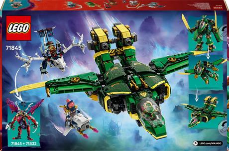 Конструктор LEGO NINJAGO Реактивний робот Ллойда 1112 деталей (71845) - фото 11