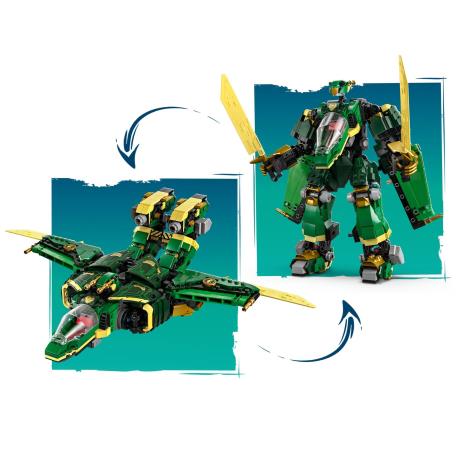 Конструктор LEGO NINJAGO Реактивний робот Ллойда 1112 деталей (71845) - фото 2
