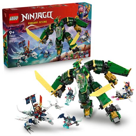 Конструктор LEGO NINJAGO Реактивний робот Ллойда 1112 деталей (71845) - фото 0