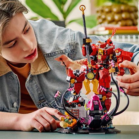 Конструктор LEGO NINJAGO Робот Вогняного Лицаря 996 деталей (71846) - фото 5