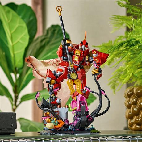 Конструктор LEGO NINJAGO Робот Вогняного Лицаря 996 деталей (71846) - фото 7