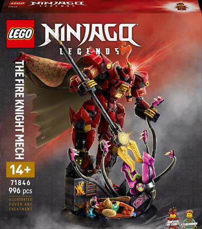 Конструктор LEGO NINJAGO Робот Вогняного Лицаря 996 деталей (71846) - фото 8