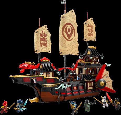 Конструктор LEGO NINJAGO Щедрість храму 2387 деталей (71848) - фото 8