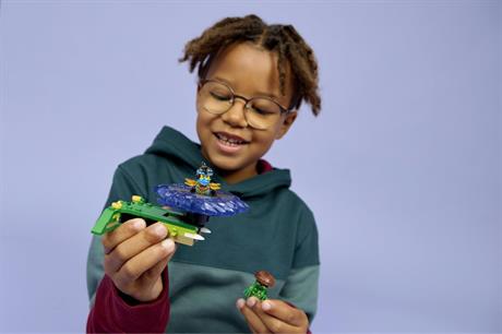 Конструктор LEGO Ninjago Ния против спинера монстра-мутанта 49 Деталей (71849) - фото 4