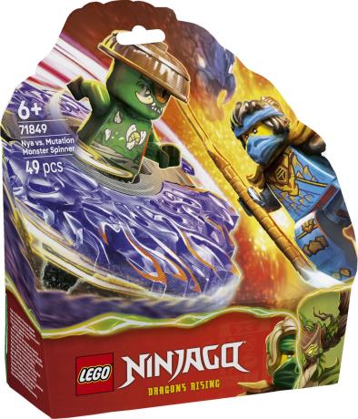 Конструктор LEGO Ninjago Ния против спинера монстра-мутанта 49 Деталей (71849) - фото 19
