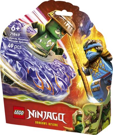 Конструктор LEGO Ninjago Ния против спинера монстра-мутанта 49 Деталей (71849) - фото 19