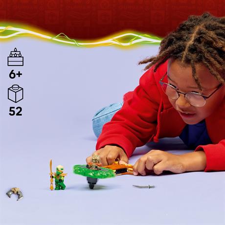 Конструктор LEGO Ninjago Ллойд против спинера земельного монстра 52 Детали (71850) - фото 4