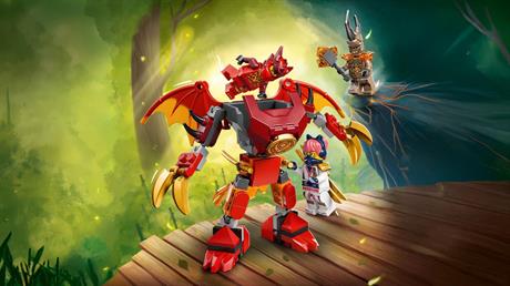 Конструктор LEGO Ninjago Боевой набор работа Дракона Кая 85 Деталей (71851) - фото 3