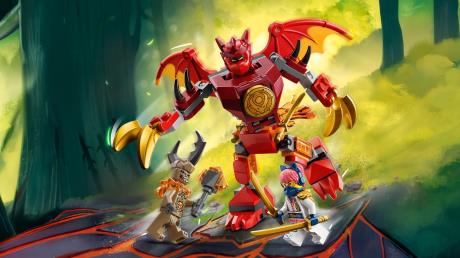 Конструктор LEGO Ninjago Боевой набор работа Дракона Кая 85 Деталей (71851) - фото 6