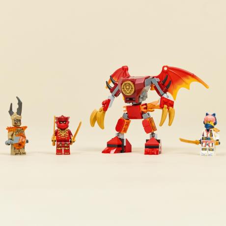Конструктор LEGO Ninjago Боевой набор работа Дракона Кая 85 Деталей (71851) - фото 8
