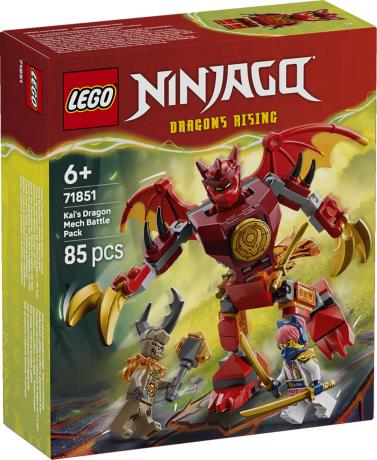 Конструктор LEGO Ninjago Боевой набор работа Дракона Кая 85 Деталей (71851) - фото 13