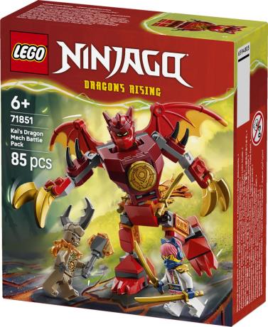 Конструктор LEGO Ninjago Боевой набор работа Дракона Кая 85 Деталей (71851) - фото 14