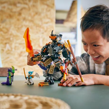 Конструктор LEGO Ninjago Робот Коула для місії і Дракон Зейн 364 Деталі (71854) - фото 16