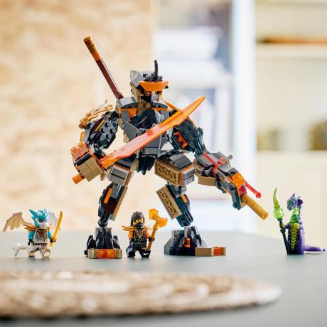 Конструктор LEGO Ninjago Робот Коула для місії і Дракон Зейн 364 Деталі (71854) - фото 16