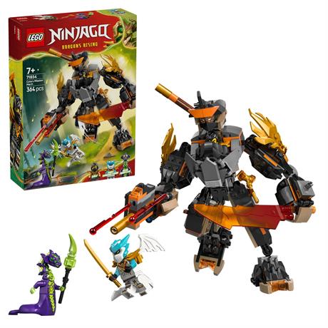 Конструктор LEGO Ninjago Робот Коула для миссии и Дракон Зейн 364 Подробности (71854) - фото 0