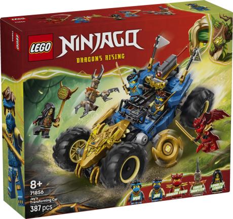 Конструктор LEGO Ninjago Автомобіль-трансформер Джея 387 Деталей (71856) - фото 5