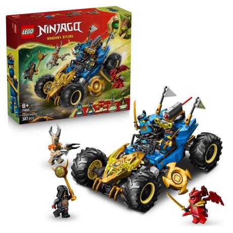 Конструктор LEGO Ninjago Автомобіль-трансформер Джея 387 Деталей (71856) - фото 5