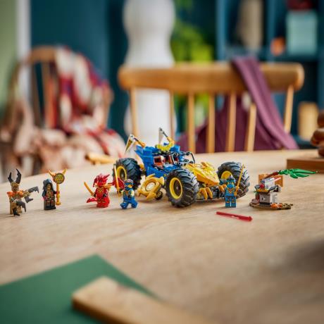 Конструктор LEGO Ninjago Автомобіль-трансформер Джея 387 Деталей (71856) - фото 5