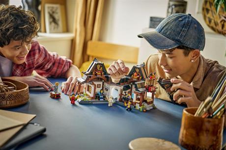 Конструктор LEGO Ninjago Кузнец «Четыре оружия». 15-я годовщина 1259 Деталей  ( 71858 ) - фото 4