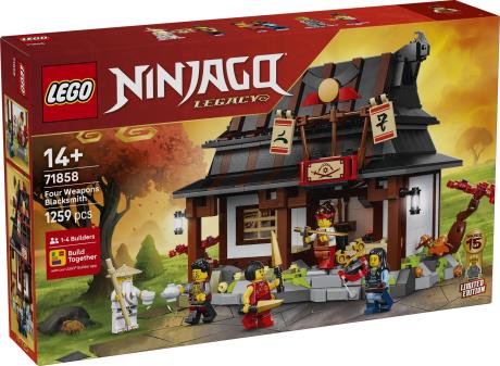 Конструктор LEGO Ninjago Ковальня «Чотири зброї». 15-та річниця 1259 Деталей ( 71858 ) - фото 13