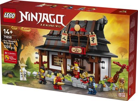 Конструктор LEGO Ninjago Ковальня «Чотири зброї». 15-та річниця 1259 Деталей ( 71858 ) - фото 13