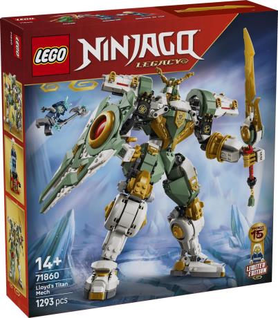 Конструктор LEGO® NINJAGO® Робот-титан Ллойда до 15-річчя 1293 деталей (71860) - фото 16
