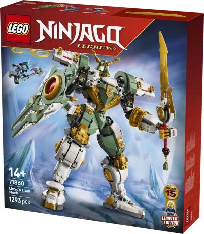 Конструктор LEGO® NINJAGO® Робот-титан Ллойда до 15-річчя 1293 деталей (71860) - фото 16