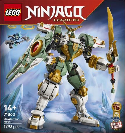 Конструктор LEGO® NINJAGO® Робот-титан Ллойда до 15-річчя 1293 деталей (71860) - фото 16