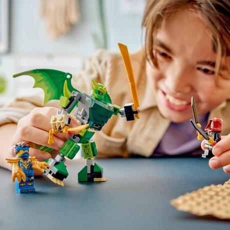 Конструктор LEGO® NINJAGO® Боевой набор робота Дракона Ллойда, 81 деталь (71862) - фото 4