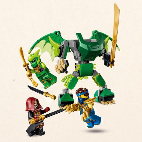 Конструктор LEGO® NINJAGO® Боевой набор робота Дракона Ллойда, 81 деталь (71862) - фото 7