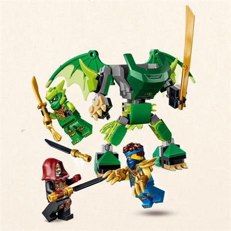 Конструктор LEGO® NINJAGO® Боевой набор робота Дракона Ллойда, 81 деталь (71862) - фото 9