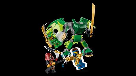 Конструктор LEGO® NINJAGO® Боевой набор робота Дракона Ллойда, 81 деталь (71862) - фото 12