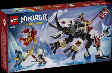 Конструктор LEGO® NINJAGO® Зильвар и дракон Гримтак, 232 детали (71863) - фото 1