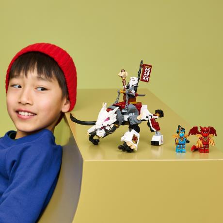 Конструктор LEGO® NINJAGO® Зильвар и дракон Гримтак, 232 детали (71863) - фото 6
