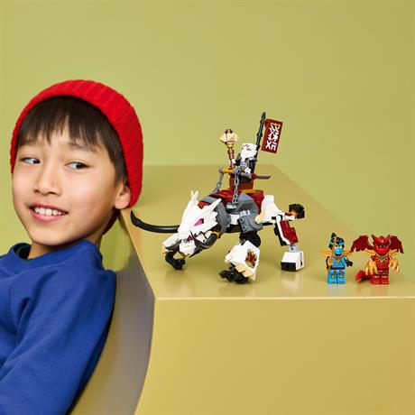 Конструктор LEGO® NINJAGO® Зильвар и дракон Гримтак, 232 детали (71863) - фото 7