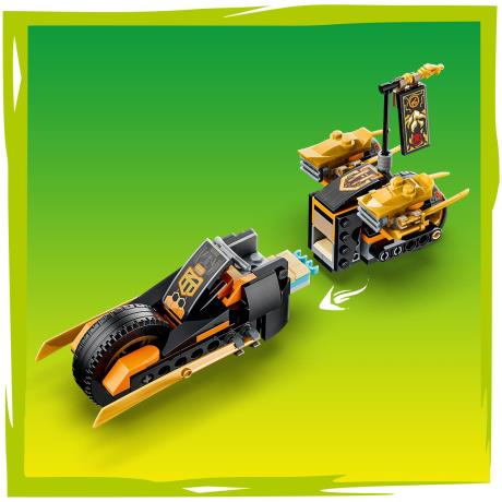 Конструктор LEGO® NINJAGO® Комбіновані транспортні засоби Кая та Коула Іграшка, 394 деталі (71864) - фото 2
