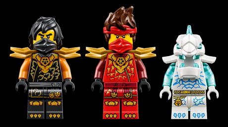 Конструктор LEGO® NINJAGO® Комбинированные транспортные средства Кая и Коула, 394 детали (71864) - фото 9