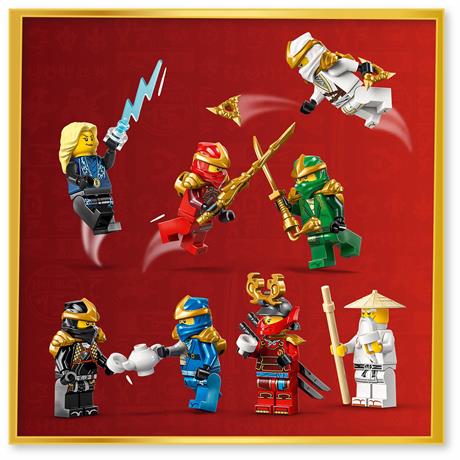 Конструктор LEGO Ninjago Модель персонажей ниндзя. 15-я годовщина 447 Деталей (71866) - фото 4