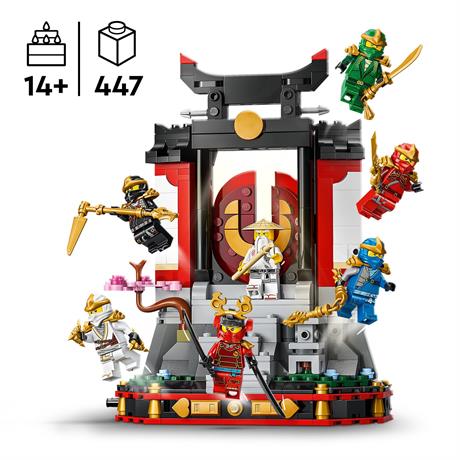 Конструктор LEGO Ninjago Модель персонажей ниндзя. 15-я годовщина 447 Деталей (71866) - фото 5