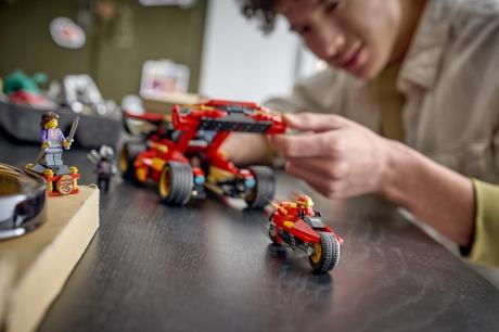 Конструктор LEGO® NINJAGO® Переслідувач ніндзя X-1 — 15-та річниця, 691 деталь (71867) - фото 4