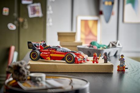 Конструктор LEGO® NINJAGO® Переслідувач ніндзя X-1 — 15-та річниця, 691 деталь (71867) - фото 6