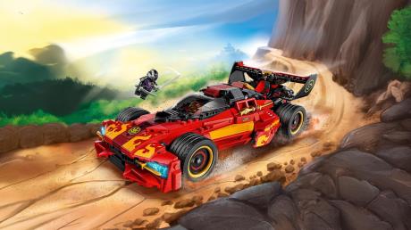 Конструктор LEGO® NINJAGO® Переслідувач ніндзя X-1 — 15-та річниця, 691 деталь (71867) - фото 7