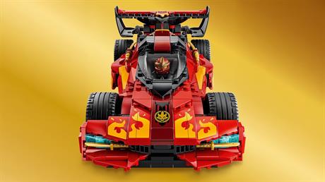Конструктор LEGO® NINJAGO® Переслідувач ніндзя X-1 — 15-та річниця, 691 деталь (71867) - фото 9
