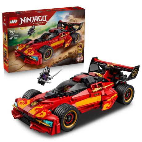 Конструктор LEGO® NINJAGO® Переслідувач ніндзя X-1 — 15-та річниця, 691 деталь (71867) - фото 12