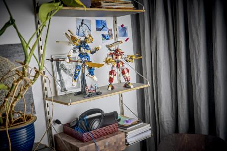 Конструктор LEGO® NINJAGO® Близнюки роботи-Титани Фігурки, 1707 деталей (71870) - фото 6